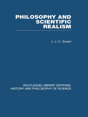 cover image of Philosophy and Scientific Realism